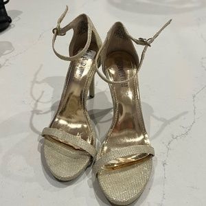 JLo High Heals worn once for wedding Size 7